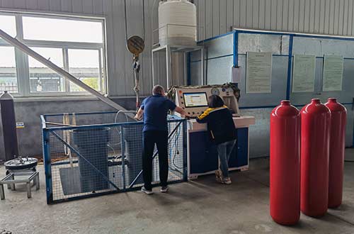 外側法水壓測試